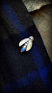 Sterling Firefly Stud pin, Tie Tack