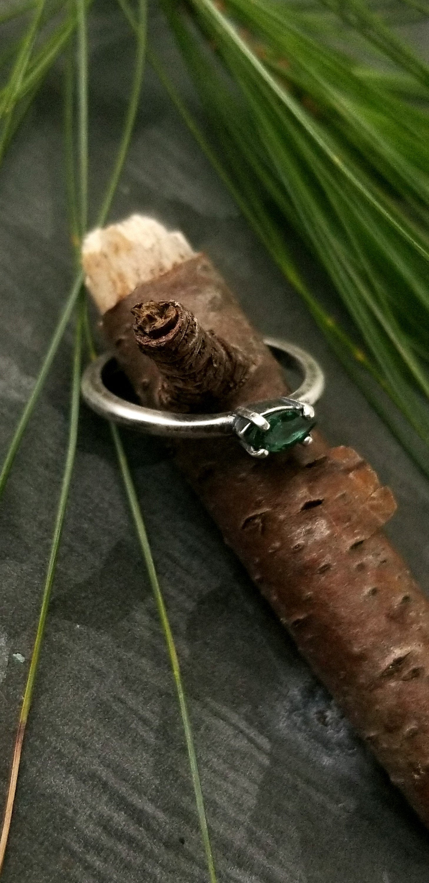 East West Tourmaline Marquise Ring